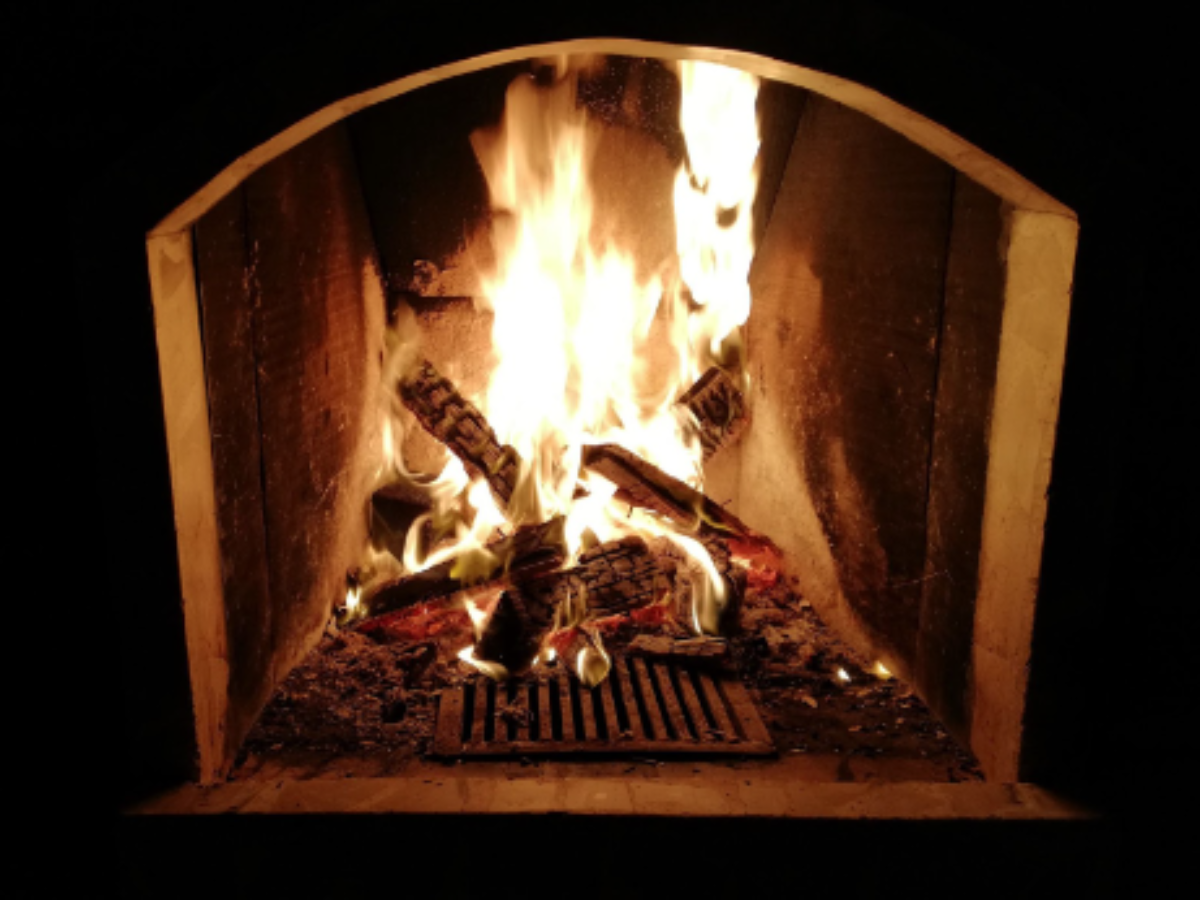 Fire Pit Rules Rustic Sign -  Ireland